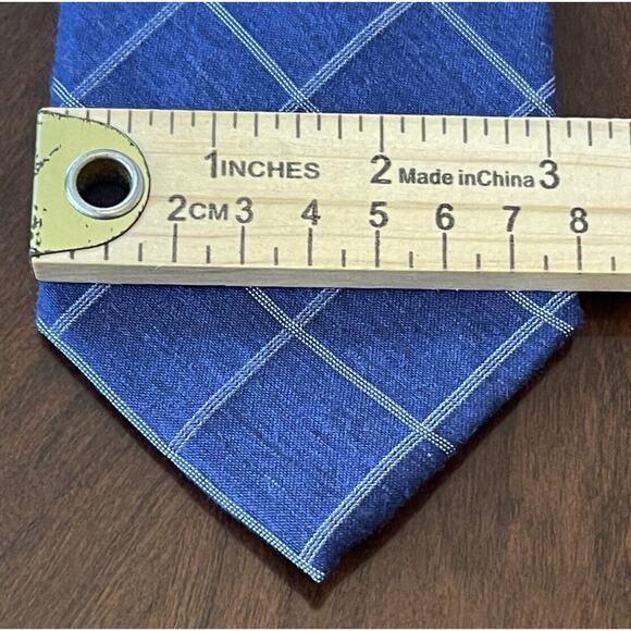 Michael Michael Kors Blue 59% Silk 41% Viscose Men’s Neck Tie Made In China - Picture 4 of 9